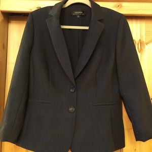 Tahari Arthur S. Levine Black/Navy Blazer